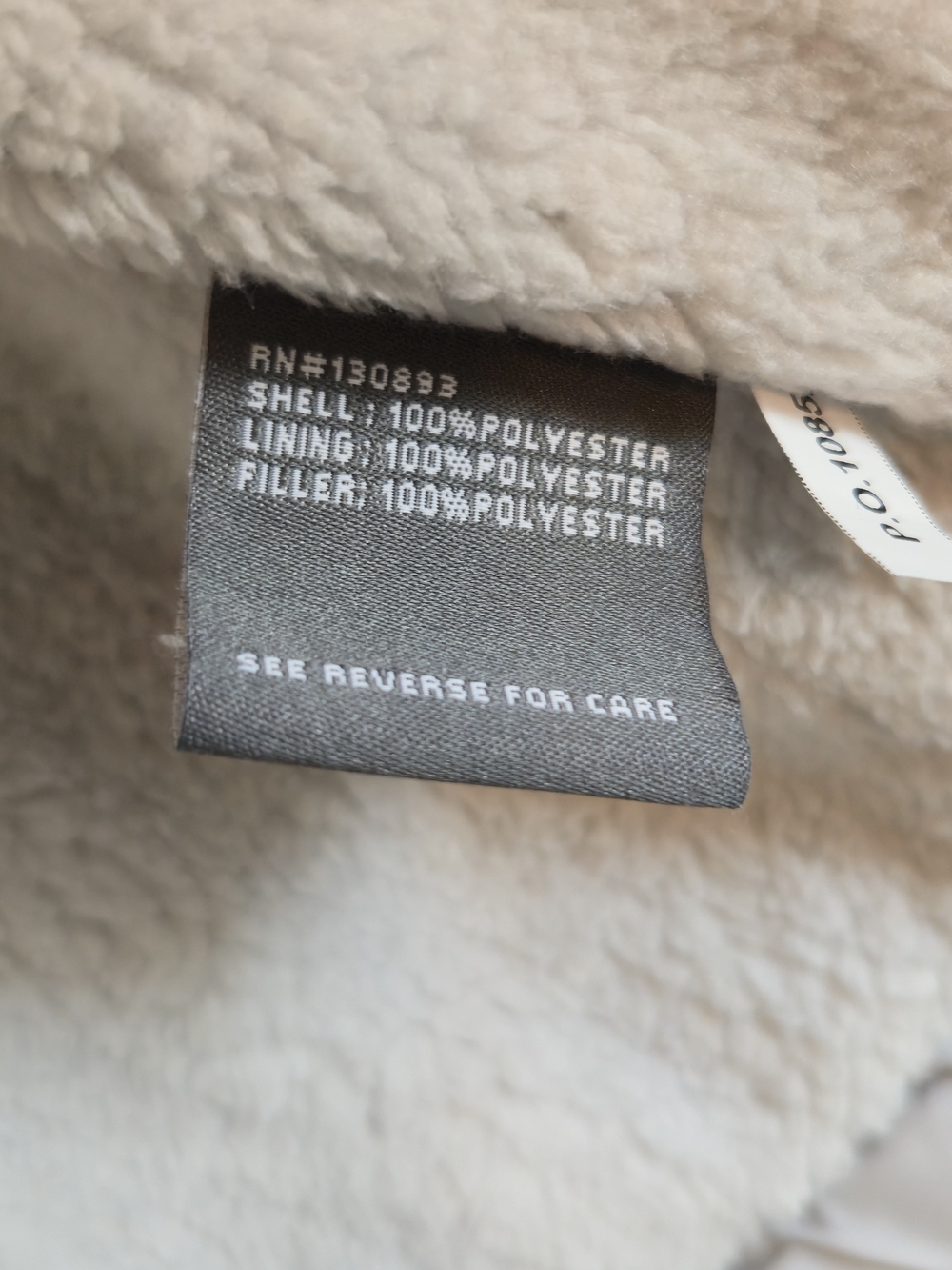 NWT New Balance Sweater Fleece Jacket Heather Gray Full Zip Sherpa Lined Size L - Picture 4 of 8